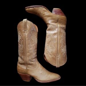 Dingo Leather Western Cowboy Boots
